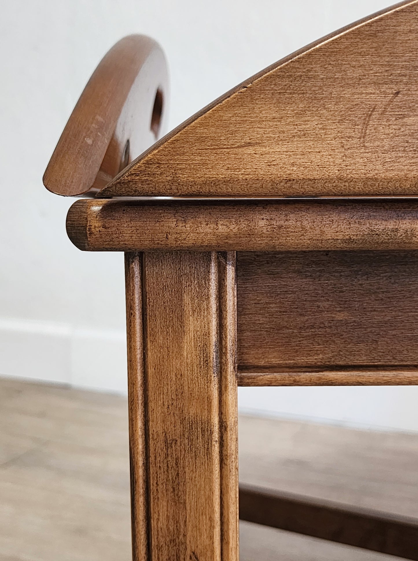 Ethan Allen Butler Table-Vintage Solid Wood Vintage  Rustic Coffee Table