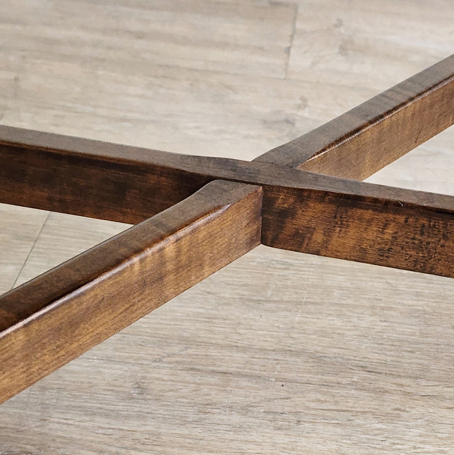 Ethan Allen Butler Table-Vintage Solid Wood Vintage  Rustic Coffee Table