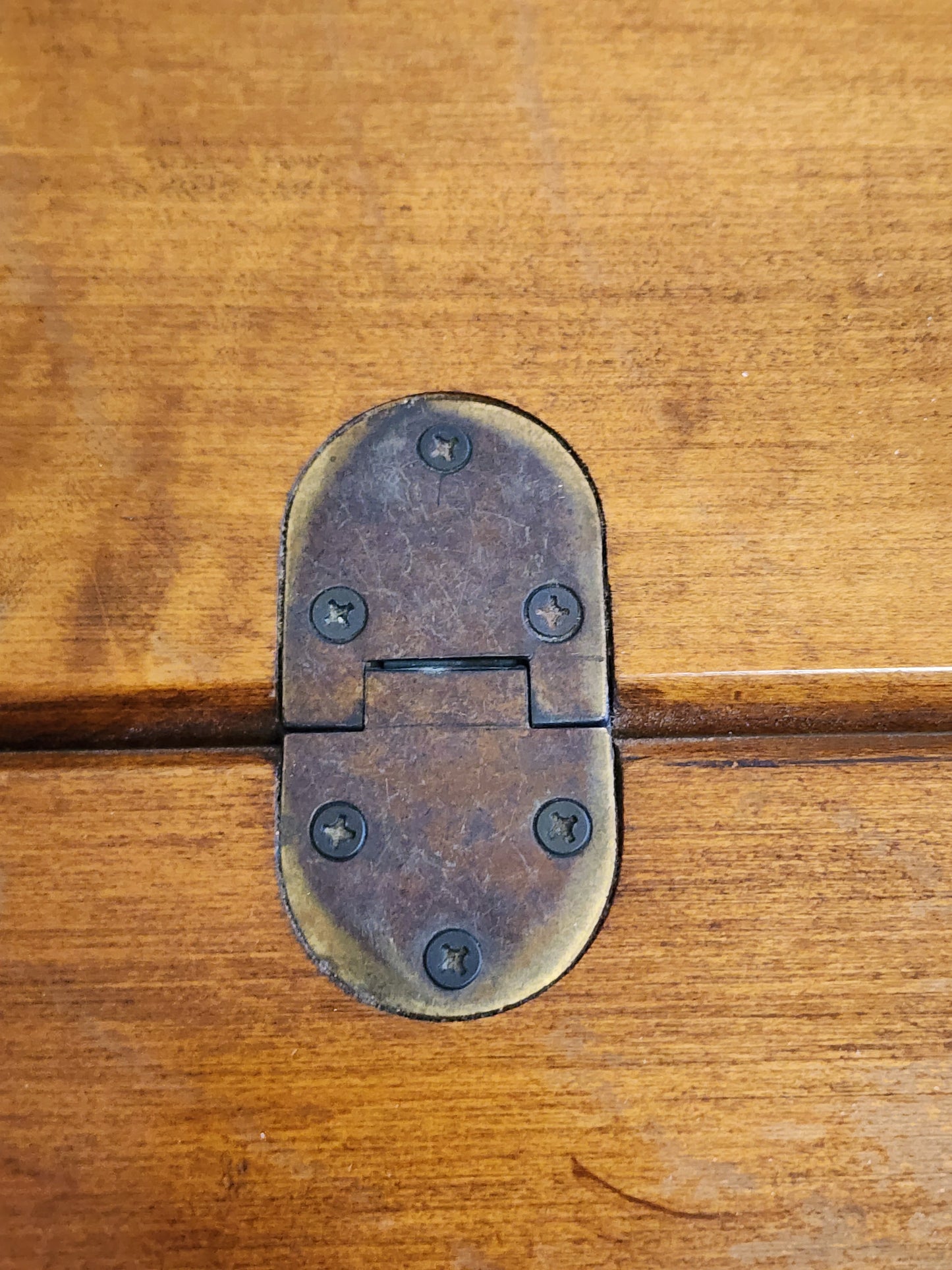 Ethan Allen Butler Table-Vintage Solid Wood Vintage  Rustic Coffee Table