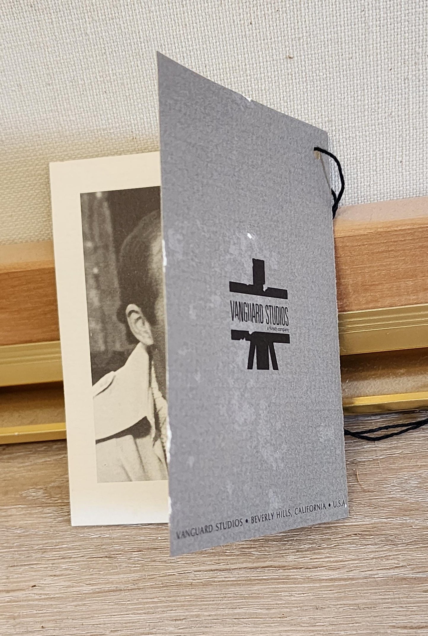 LEE Reynolds Birds w/ Bamboo  MCM Vanguard Studios Asian Nature LARGE Vertical Painting, Earth Tones Vintage Reynolds