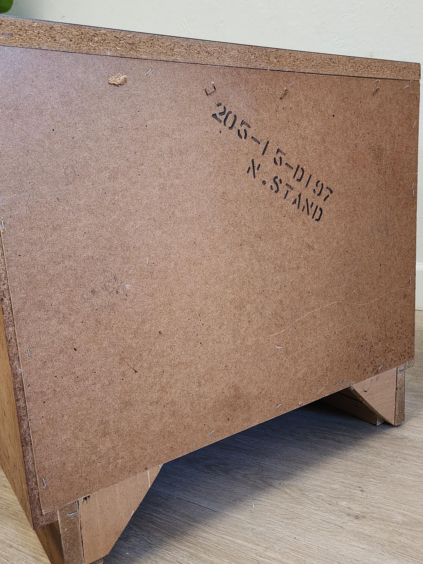 Thomasville Faux Bamboo 2 Drawer Rattan Woven Coastal Nightstand-Vintage Palm Beach End Table-Customize Option