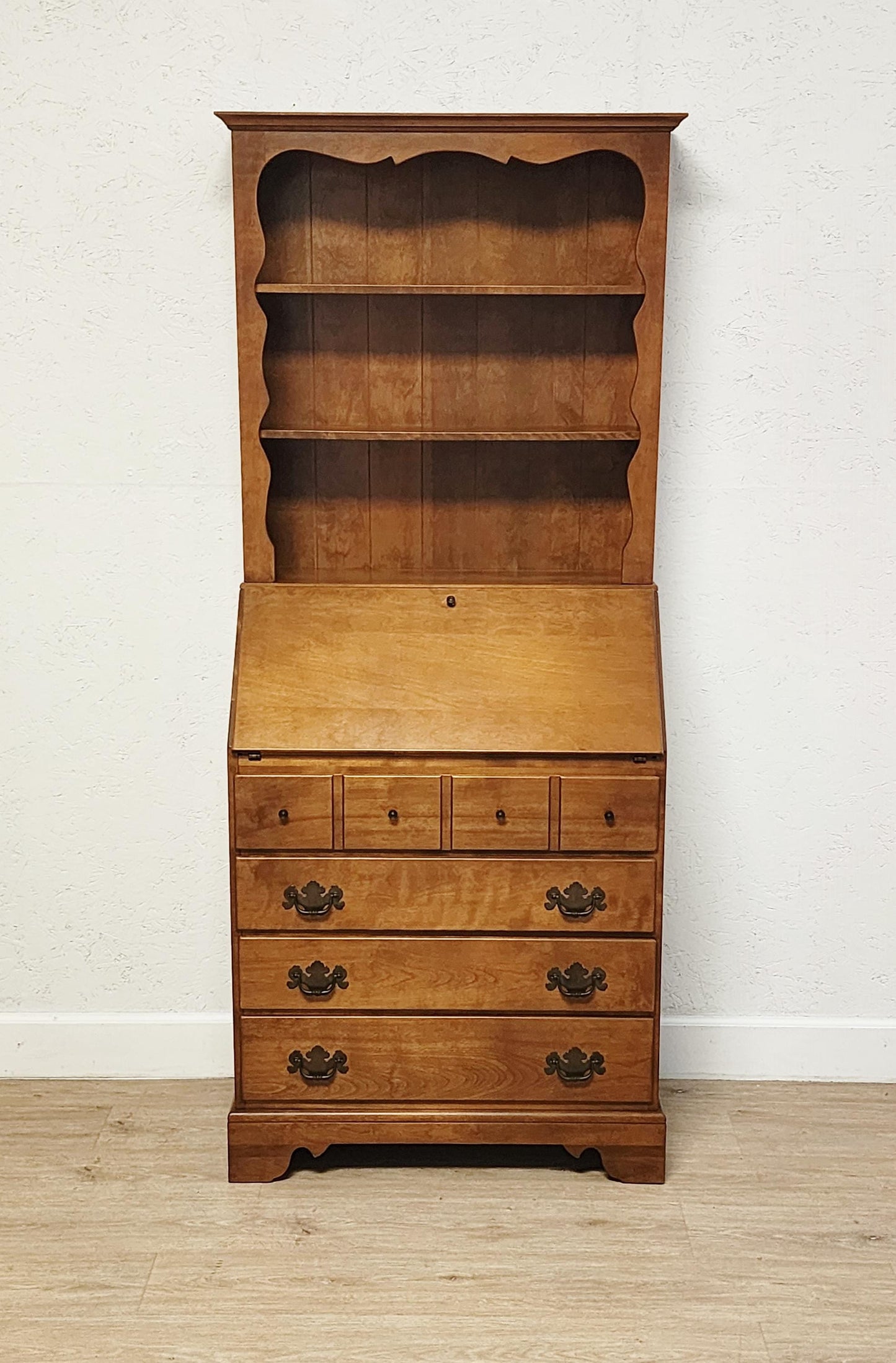 Ethan Allen American Traditional Secretary Desk w/ Hutch