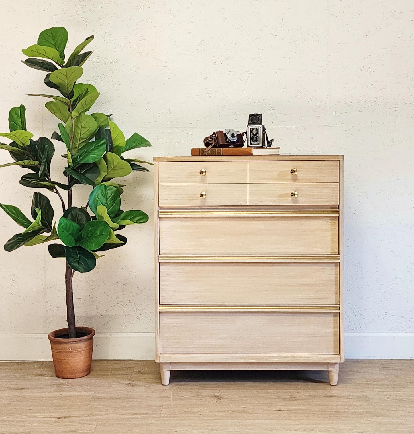 Mid Century Modern Kroehler High Boy