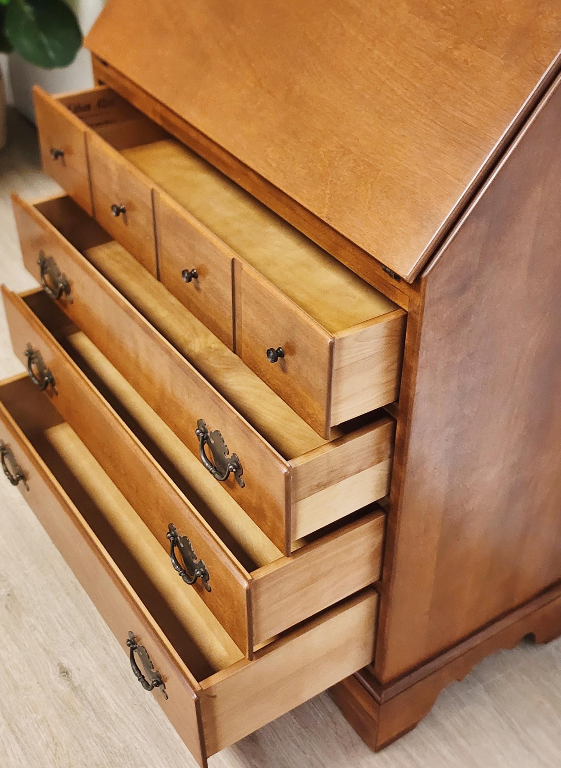 Slant Front Desk by Ethan Allen