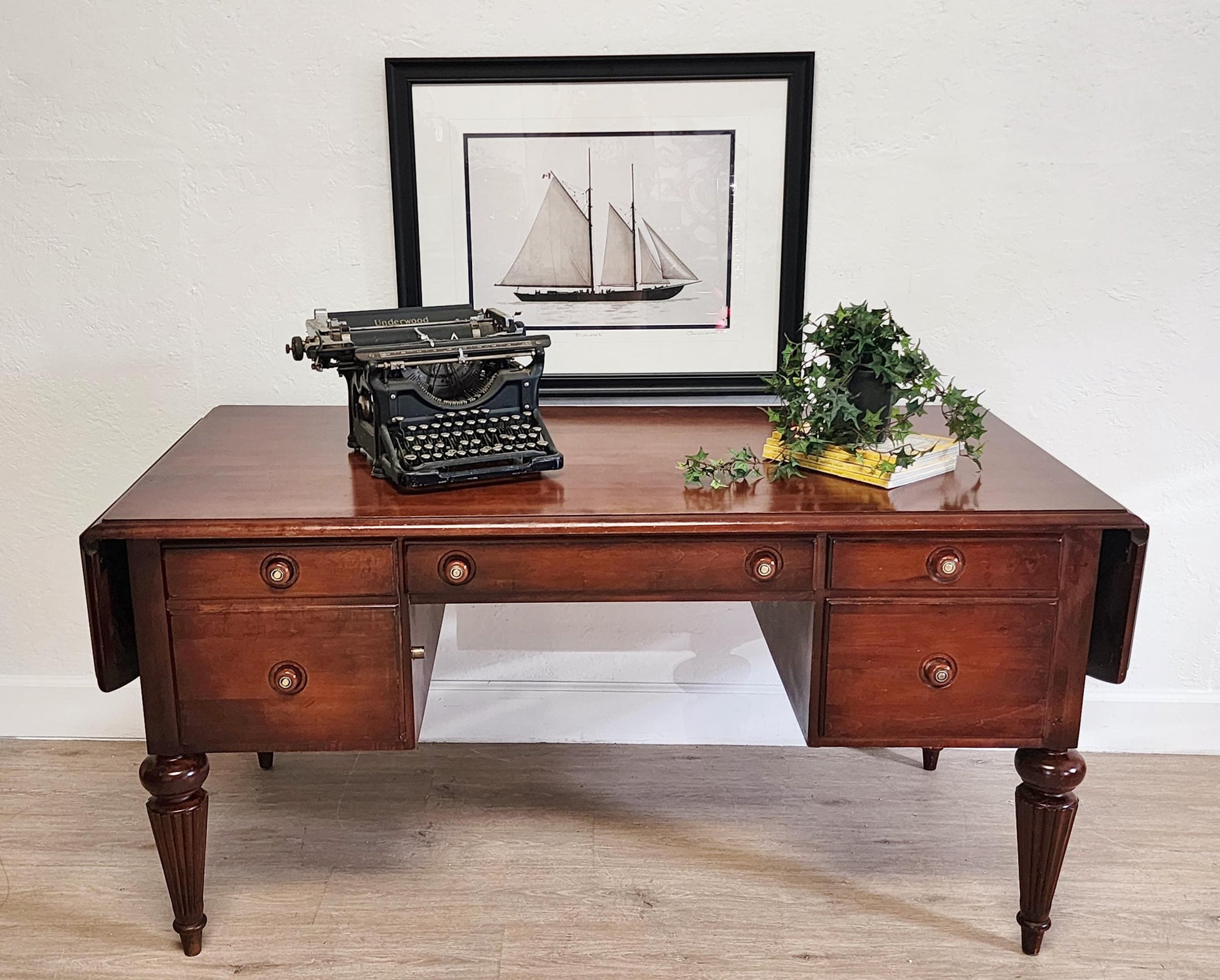 available for shipping british classics ethan allen desk at funfloridafinds in Brooksville, FL